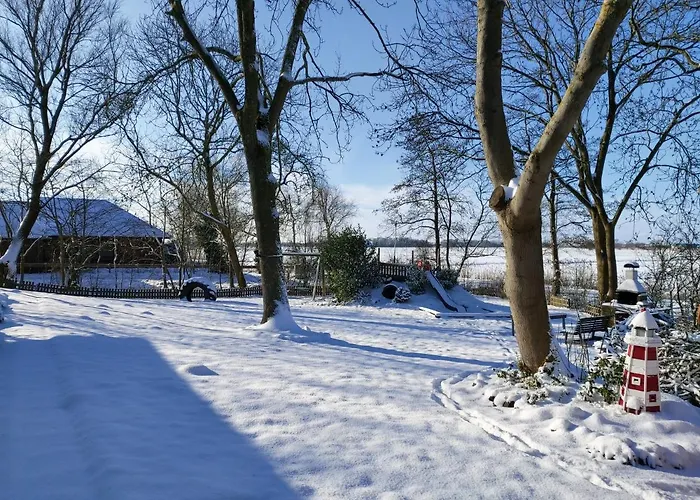 דירה Alte Schule Waddens *