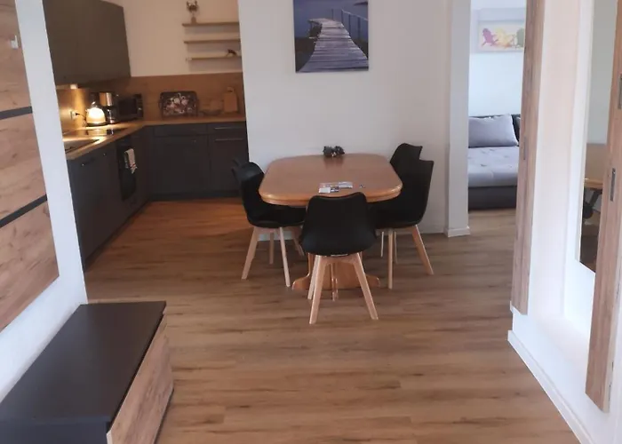 דירה Alte Schule Waddens